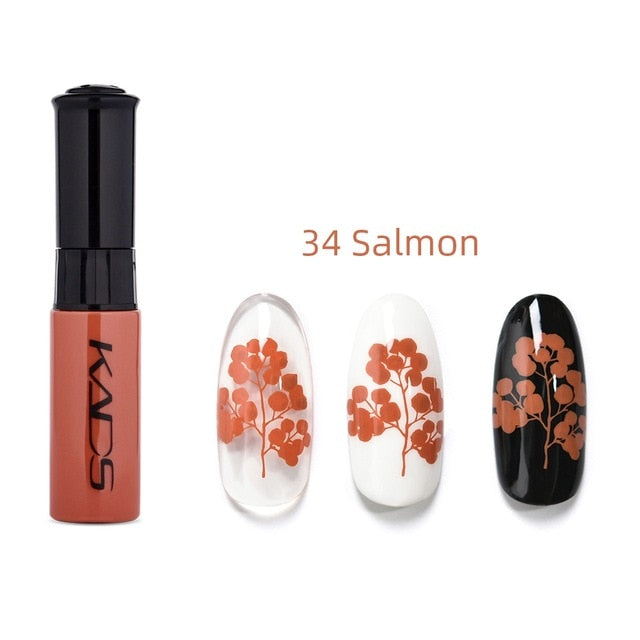 KADS Stamp polish 1 Bottle/LOT Nail Polish & stamping polish nail art 31 colors Optional 10g Stamping Polish Gel Nails Lacquer