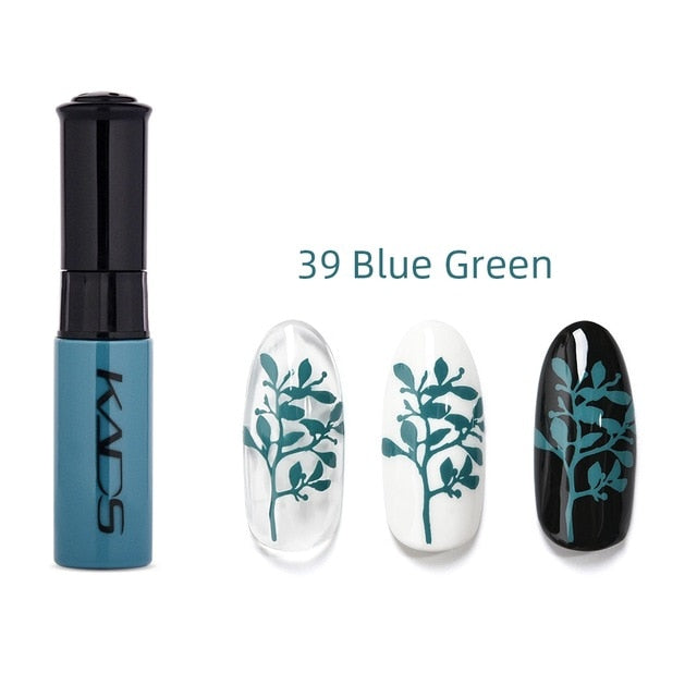 KADS Stamp polish 1 Bottle/LOT Nail Polish & stamping polish nail art 31 colors Optional 10g Stamping Polish Gel Nails Lacquer