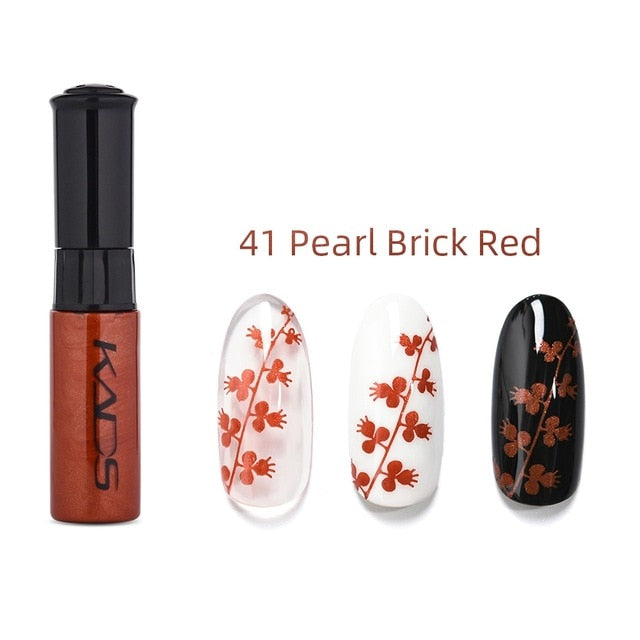 KADS Stamp polish 1 Bottle/LOT Nail Polish & stamping polish nail art 31 colors Optional 10g Stamping Polish Gel Nails Lacquer
