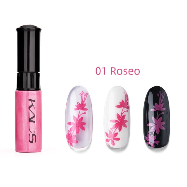 KADS Stamp polish 1 Bottle/LOT Nail Polish & stamping polish nail art 31 colors Optional 10g Stamping Polish Gel Nails Lacquer