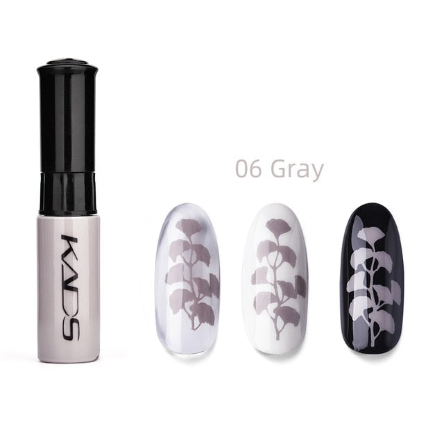 KADS Stamp polish 1 Bottle/LOT Nail Polish & stamping polish nail art 31 colors Optional 10g Stamping Polish Gel Nails Lacquer