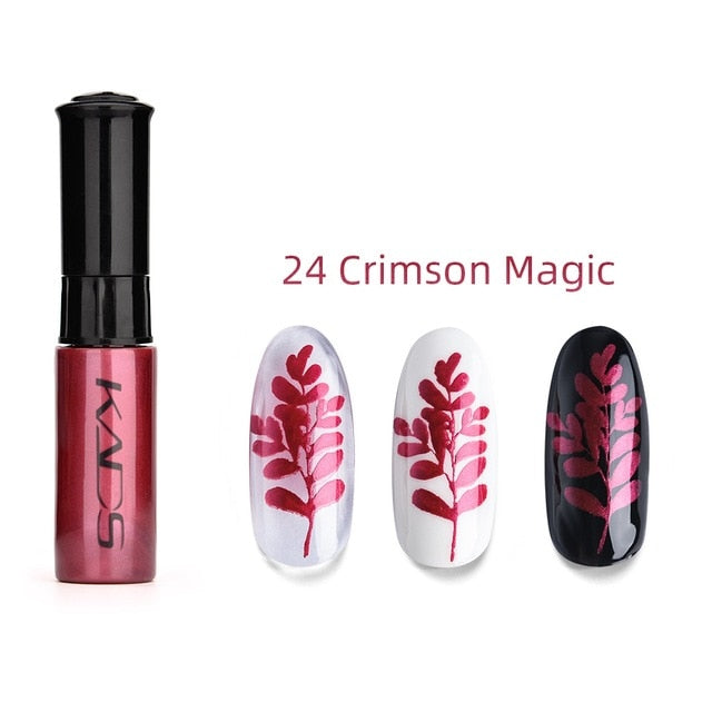 KADS Stamp polish 1 Bottle/LOT Nail Polish & stamping polish nail art 31 colors Optional 10g Stamping Polish Gel Nails Lacquer