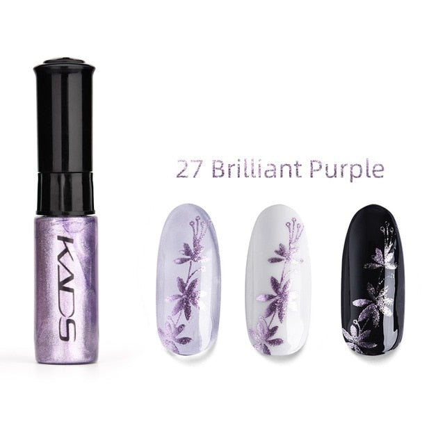 KADS Stamp polish 1 Bottle/LOT Nail Polish & stamping polish nail art 31 colors Optional 10g Stamping Polish Gel Nails Lacquer