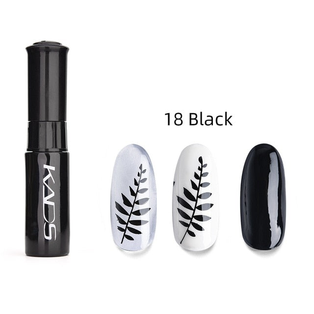KADS Stamp polish 1 Bottle/LOT Nail Polish & stamping polish nail art 31 colors Optional 10g Stamping Polish Gel Nails Lacquer