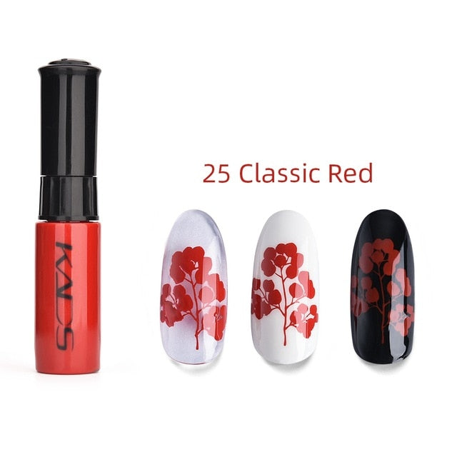 KADS Stamp polish 1 Bottle/LOT Nail Polish & stamping polish nail art 31 colors Optional 10g Stamping Polish Gel Nails Lacquer