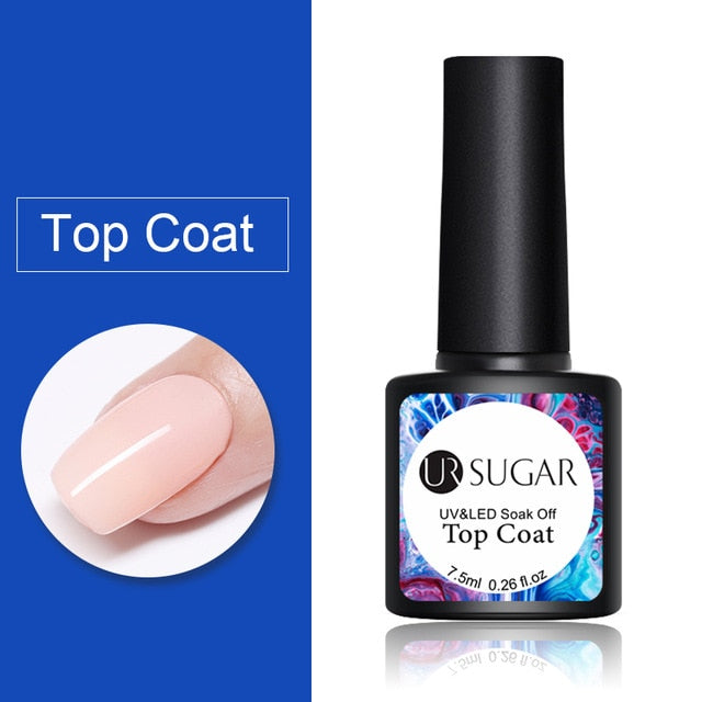 UR SUGAR Glitter UV Gel Nail Polish Set Nude Color Series Led Nail Gel Varnish Semi Permanent Nail varnish Sequins Gel 2pcs/set