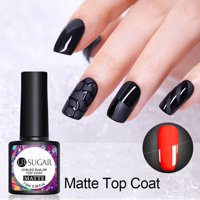 UR SUGAR Glitter UV Gel Nail Polish Set Nude Color Series Led Nail Gel Varnish Semi Permanent Nail varnish Sequins Gel 2pcs/set
