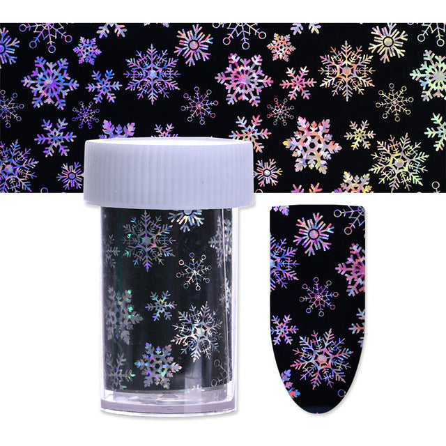 100/50x4cm Nail Foils Marble Series Pink Blue Foils Paper Nail Art Transfer Sticker Slide Nail Art Decal Nails Accessories 1 Box