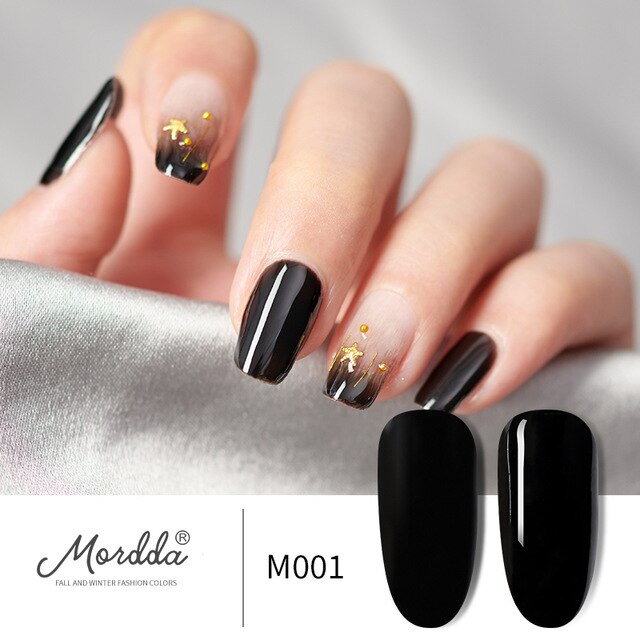 MORDDA 8 ML Gel Polish UV LED Nail Varnish For Manicure 60 Colors Gel Lacquer Semi Permanent Gel Paint Nail Art DIY Design Tools