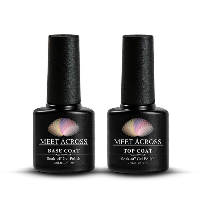 MEET ACROSS 6 colors Quick Building Nail Gel Poly UV Gel For Finger Extension UV Gel Polish Forms for Nail Extension Manicure